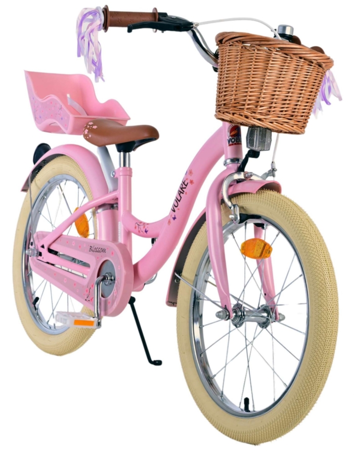 Volare Blossom Kinderfiets - Meisjes - 18 inch - Roze - Afbeelding 5