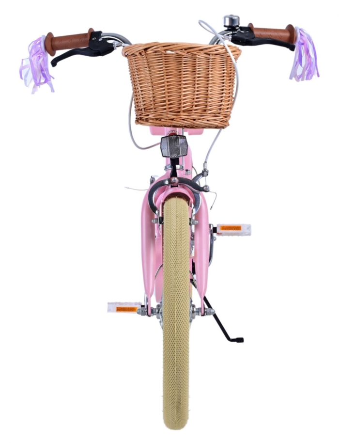 Volare Blossom Kinderfiets - Meisjes - 18 inch - Roze - Twee handremmen - Afbeelding 7