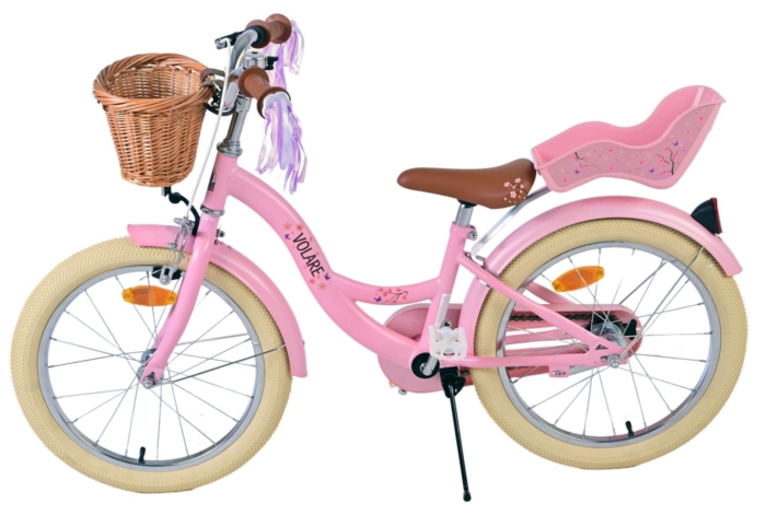 Volare Blossom Kinderfiets - Meisjes - 18 inch - Roze - Afbeelding 7