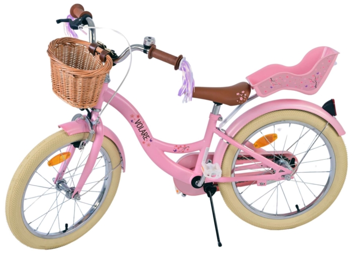 Volare Blossom Kinderfiets - Meisjes - 18 inch - Roze - Afbeelding 8