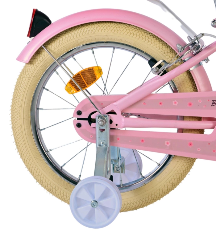 Volare Blossom Kinderfiets - Meisjes - 16 inch - Roze - Twee Handremmen - Afbeelding 2