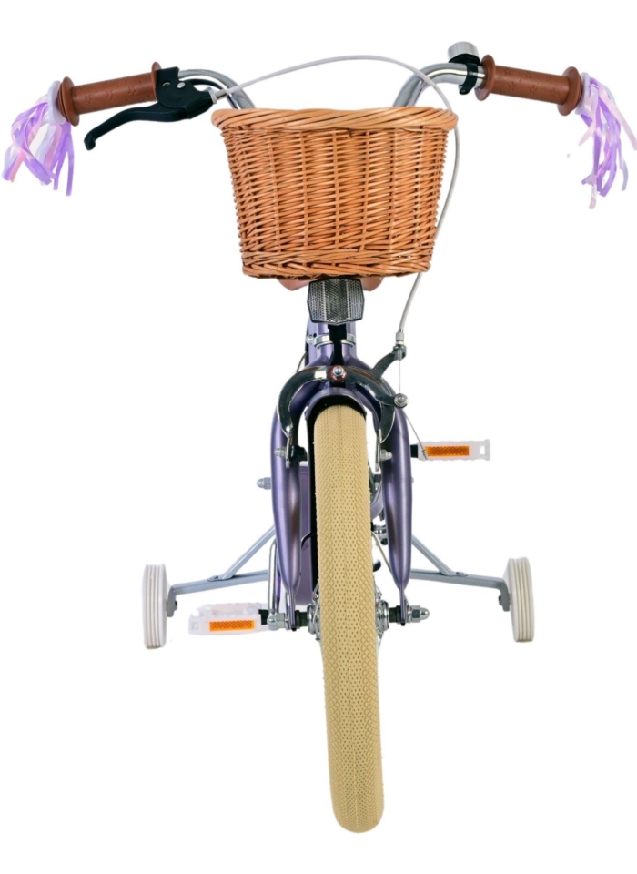 Volare Blossom Kinderfiets - Meisjes - 16 inch - Paars - Afbeelding 6