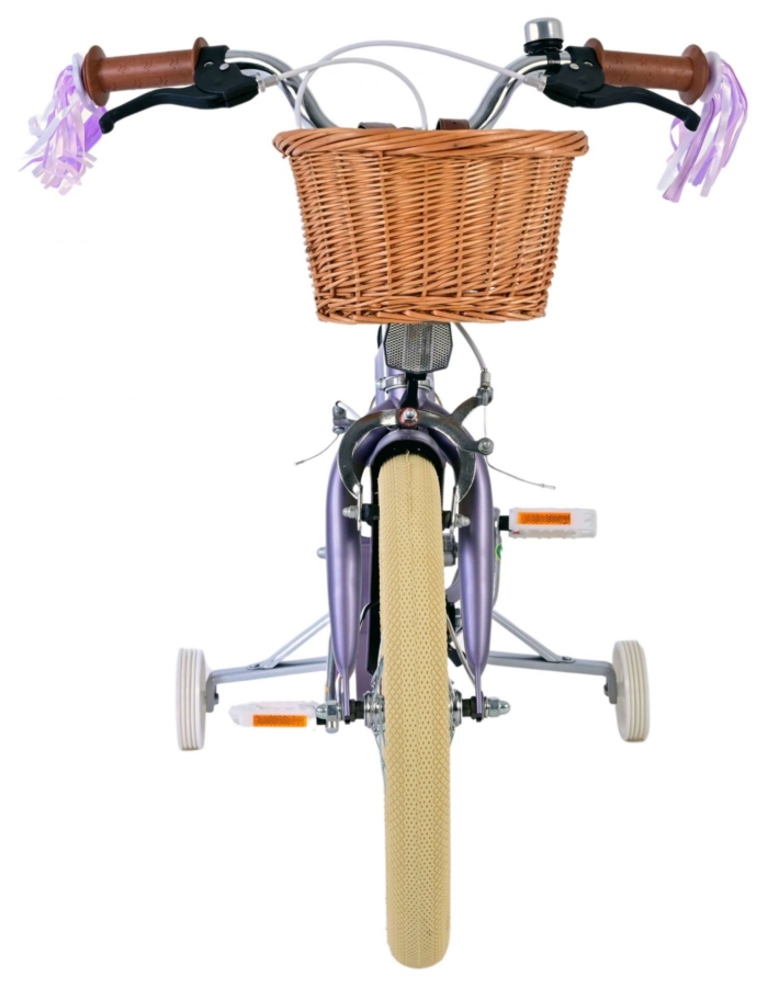 Volare Blossom Kinderfiets - Meisjes - 16 inch - Paars - Twee Handremmen - Afbeelding 6