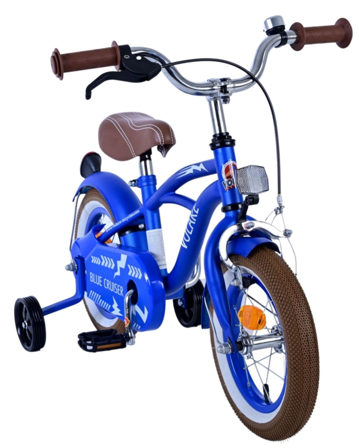 Volare Blue Cruiser Kinderfiets - Jongens - 12 inch - Blauw - 85% afgemonteerd - Afbeelding 5