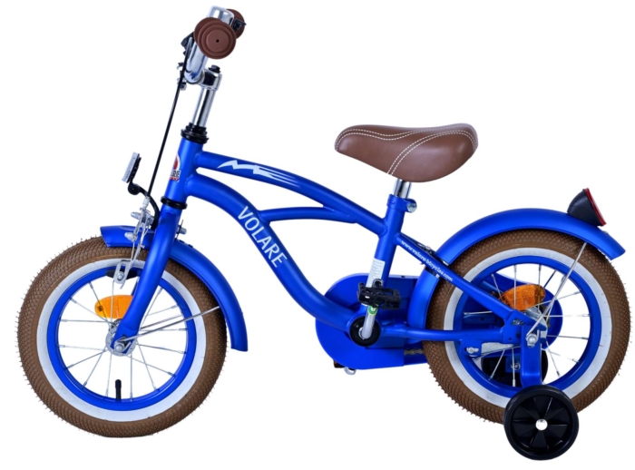 Volare Blue Cruiser Kinderfiets - Jongens - 12 inch - Blauw - 85% afgemonteerd - Afbeelding 7