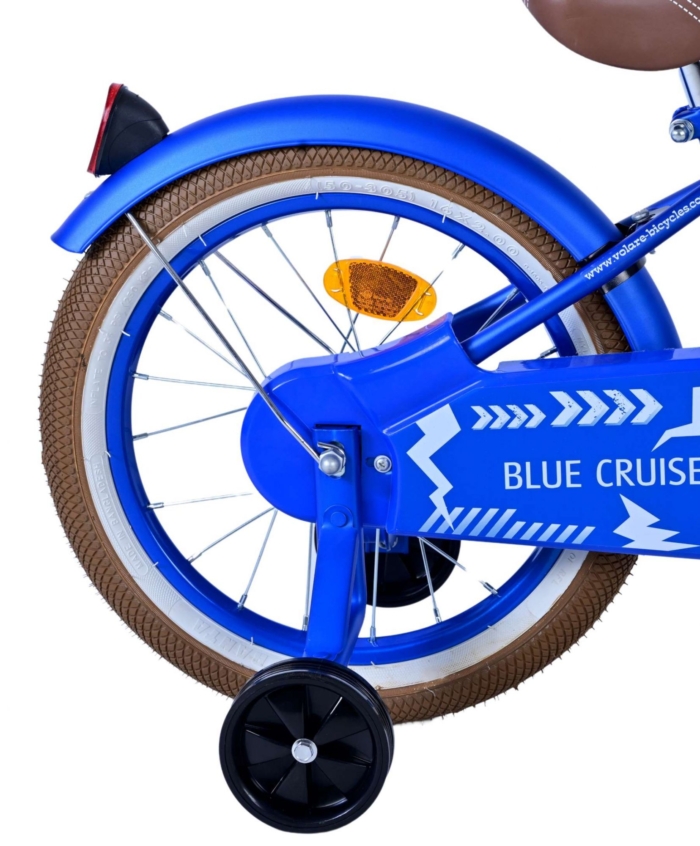 Volare Blue Cruiser Kinderfiets - Jongens - 16 inch - Blauw - Afbeelding 3