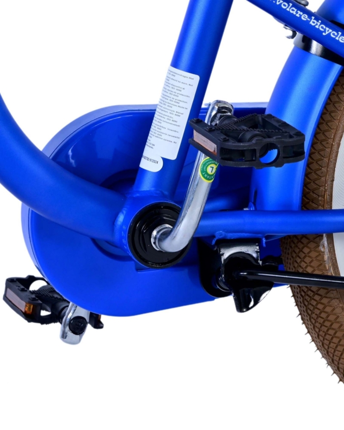 Volare Blue Cruiser Kinderfiets - Jongens - 16 inch - Blauw - Afbeelding 9