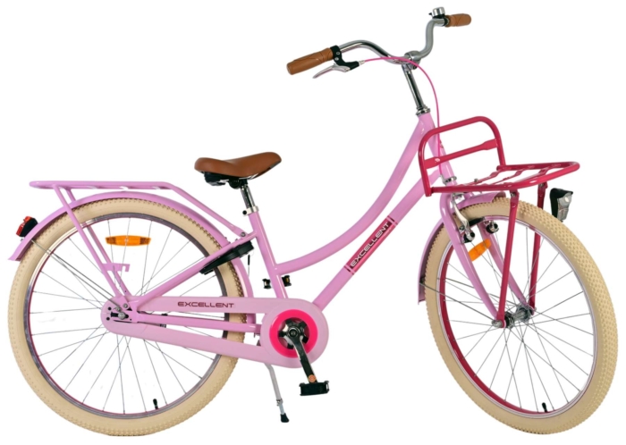 Volare Excellent Kinderfiets - Meisjes - 24 inch - Roze - Afbeelding 10