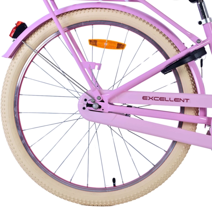 Volare Excellent Kinderfiets - Meisjes - 24 inch - Roze - Afbeelding 2