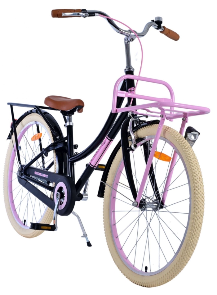 Volare Excellent Kinderfiets - Meisjes - 24 inch - Zwart - Afbeelding 5