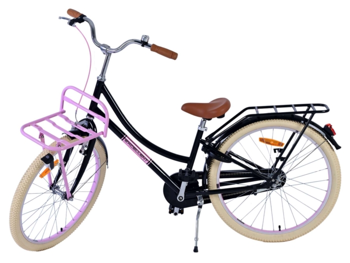 Volare Excellent Kinderfiets - Meisjes - 24 inch - Zwart - Afbeelding 8