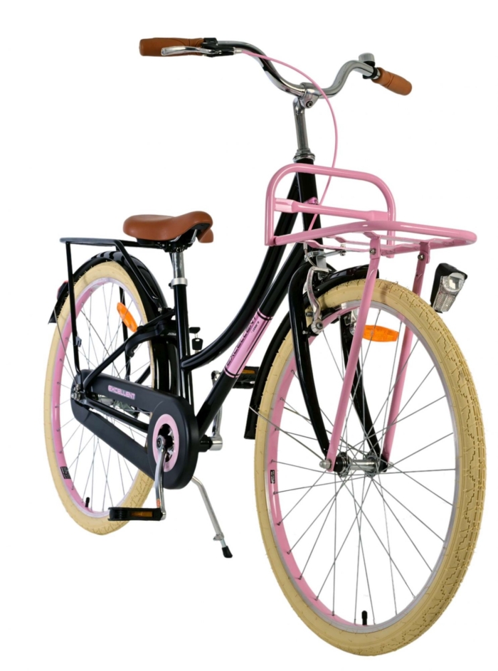 Volare Excellent Kinderfiets - Meisjes - 26 inch - Zwart - Afbeelding 5