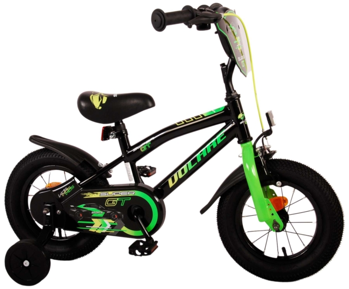 Volare Super GT Kinderfiets - Jongens - 12 inch - Groen - Afbeelding 2