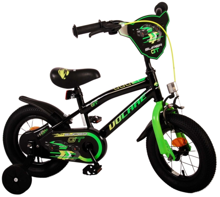 Volare Super GT Kinderfiets - Jongens - 12 inch - Groen - Afbeelding 3