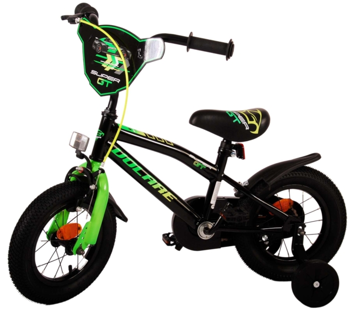 Volare Super GT Kinderfiets - Jongens - 12 inch - Groen - Afbeelding 14