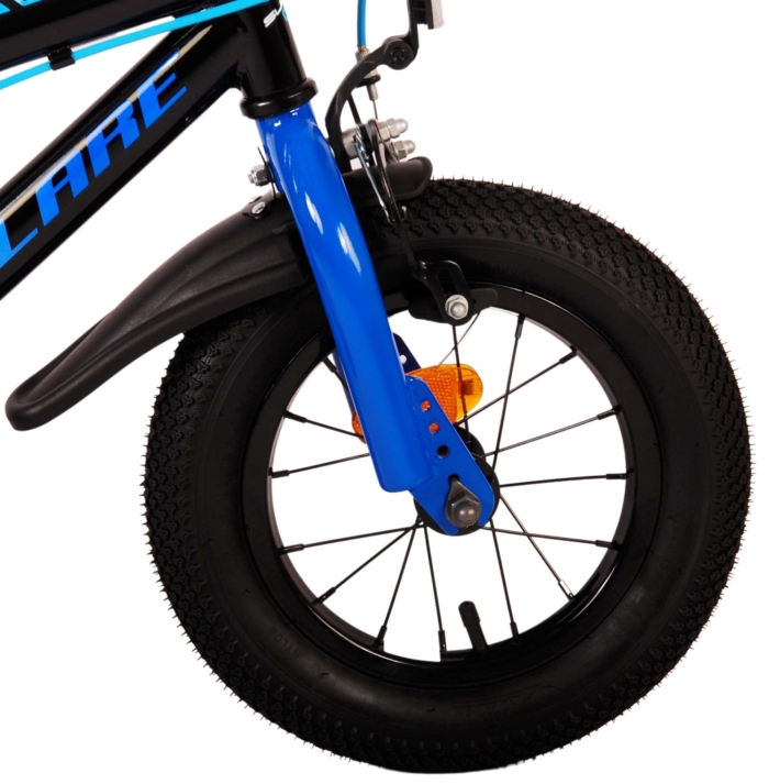 Volare Super GT Kinderfiets - Jongens - 12 inch - Blauw - Twee handremmen - Afbeelding 5