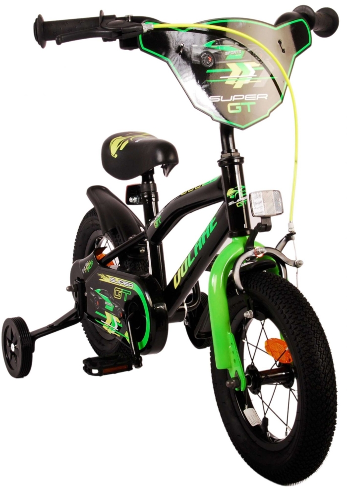 Volare Super GT Kinderfiets - Jongens - 12 inch - Groen - Afbeelding 10