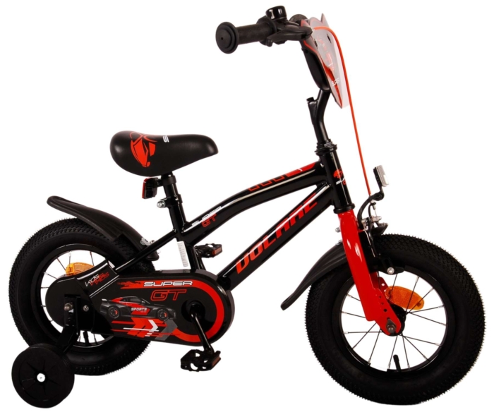 Volare Super GT Kinderfiets - Jongens - 12 inch - Rood - Afbeelding 2