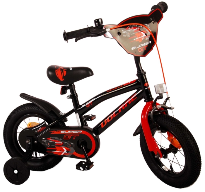 Volare Super GT Kinderfiets - Jongens - 12 inch - Rood - Afbeelding 3