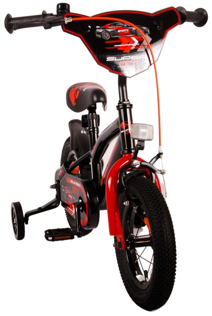 Volare Super GT Kinderfiets - Jongens - 12 inch - Rood - Afbeelding 10