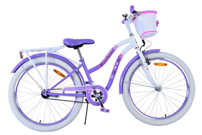 Volare Lovely Kinderfiets - Meisjes - 24 inch - Paars