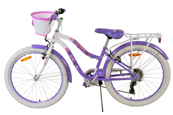 Volare Lovely Kinderfiets - Meisjes - 24 inch - Paars - 7 Versnellingen - Afbeelding 8