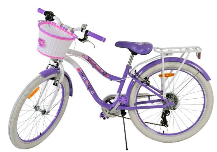 Volare Lovely Kinderfiets - Meisjes - 24 inch - Paars - 7 Versnellingen - Afbeelding 9