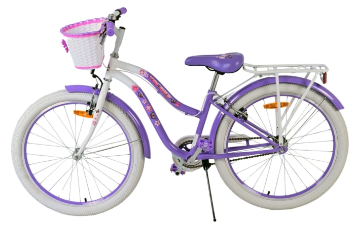 Volare Lovely Kinderfiets - Meisjes - 24 inch - Paars - Twee handremmen - Afbeelding 7