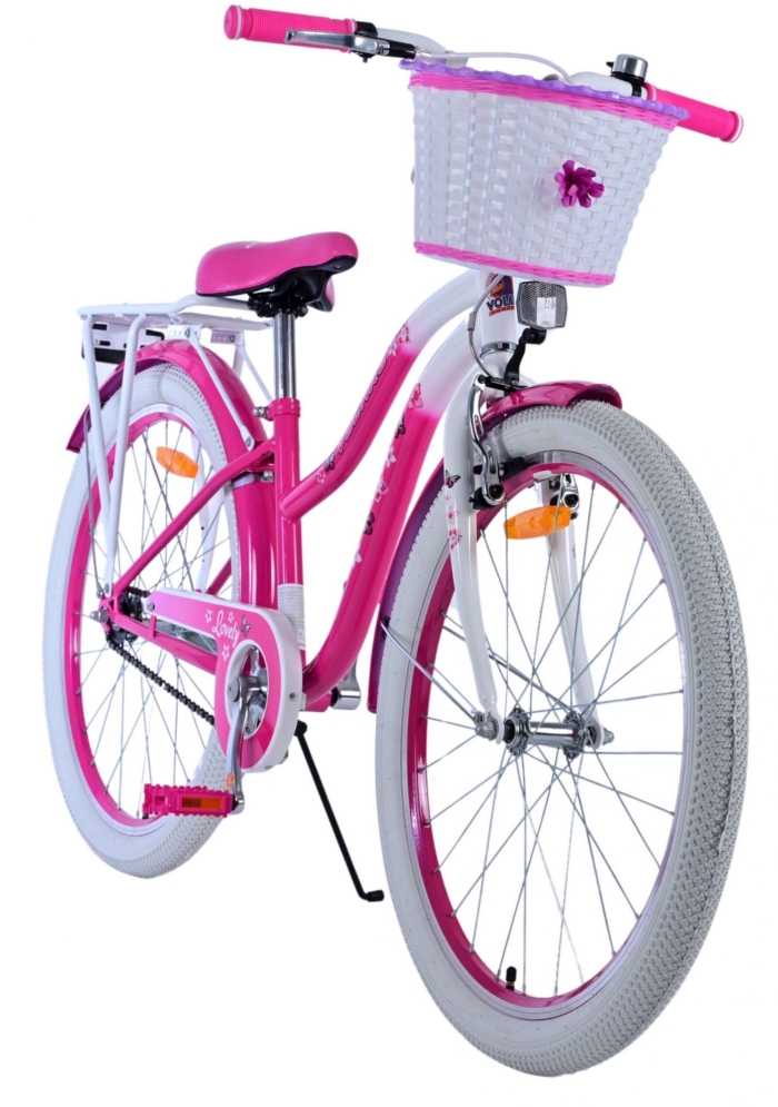 Volare Lovely Kinderfiets - Meisjes - 24 inch - Roze - Afbeelding 5