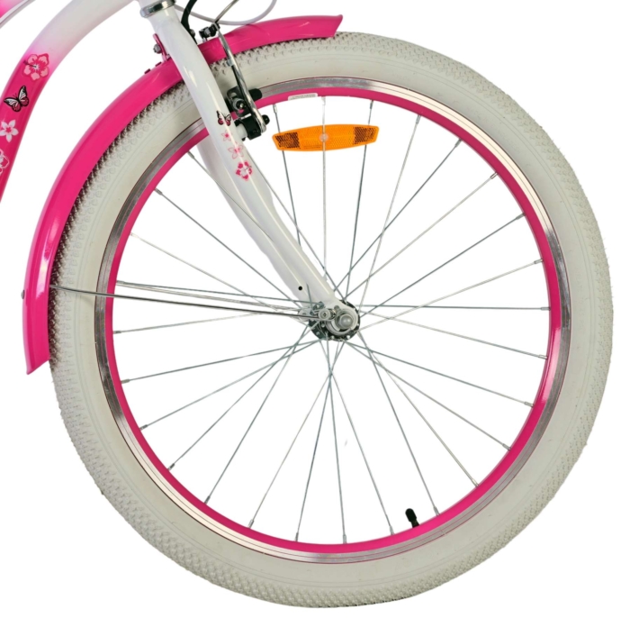 Volare Lovely Kinderfiets - Meisjes - 24 inch - Roze - Twee handremmen - Afbeelding 3