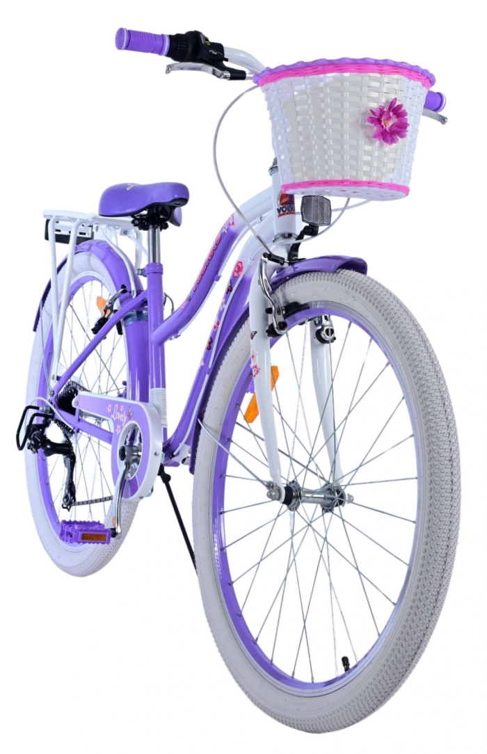 Volare Lovely Kinderfiets - Meisjes - 26 inch - Paars - 7 speed - Afbeelding 6