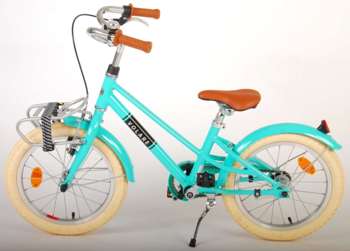 Volare Melody Kinderfiets - Meisjes - 16 inch - Turquoise - Prime Collection - Afbeelding 14