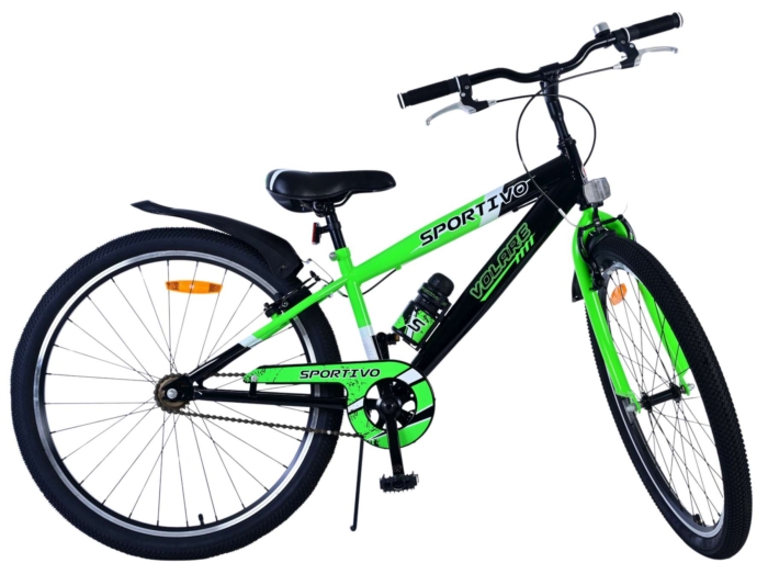 Volare Sportivo Kinderfiets - Jongens - 26 inch - Groen - Twee Handremmen - Afbeelding 10