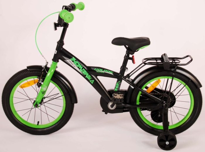 Volare Thombike Kinderfiets - Jongens - 16 inch - Zwart Groen - Afbeelding 13