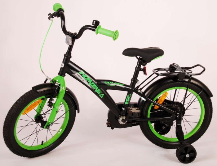 Volare Thombike Kinderfiets - Jongens - 16 inch - Zwart Groen - Afbeelding 14