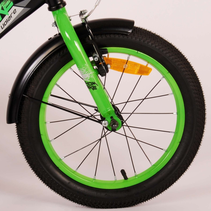 Volare Thombike Kinderfiets - Jongens - 16 inch - Zwart Groen - Afbeelding 5