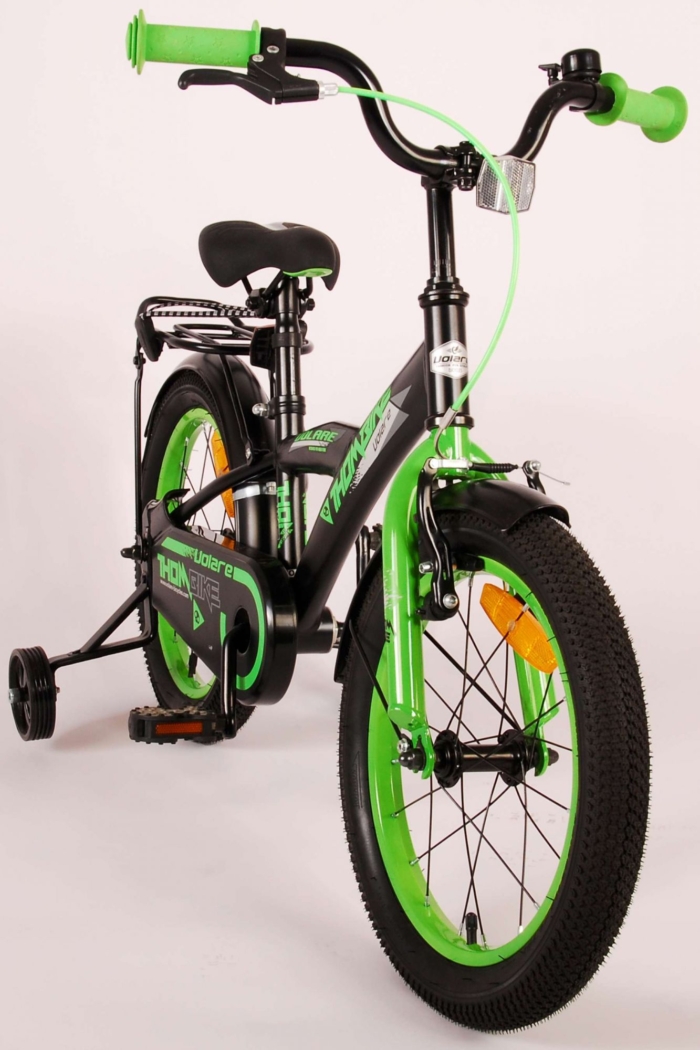 Volare Thombike Kinderfiets - Jongens - 16 inch - Zwart Groen - Afbeelding 10