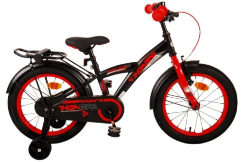 Volare Thombike Kinderfiets - Jongens - 16 inch - Zwart Rood