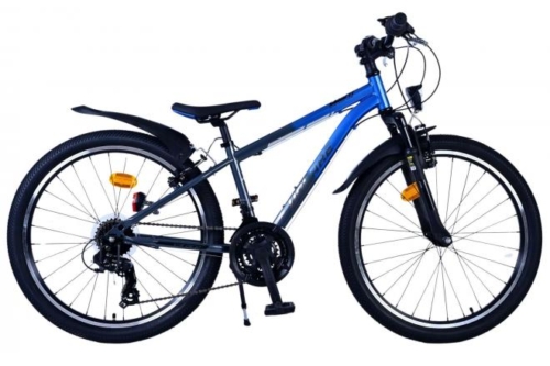 Volare XC Race Kinderfiets - 24 inch - 21 speed - Blauw/Grijs