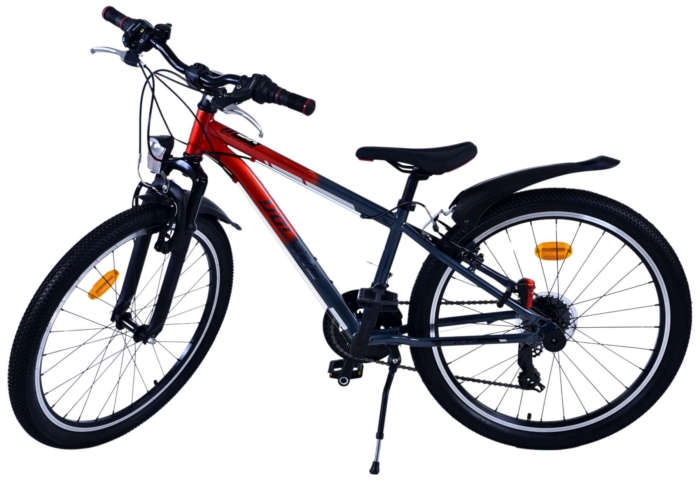 Volare XC Race Kinderfiets - 24 inch - 21 speed - Rood/Grijs - Afbeelding 9