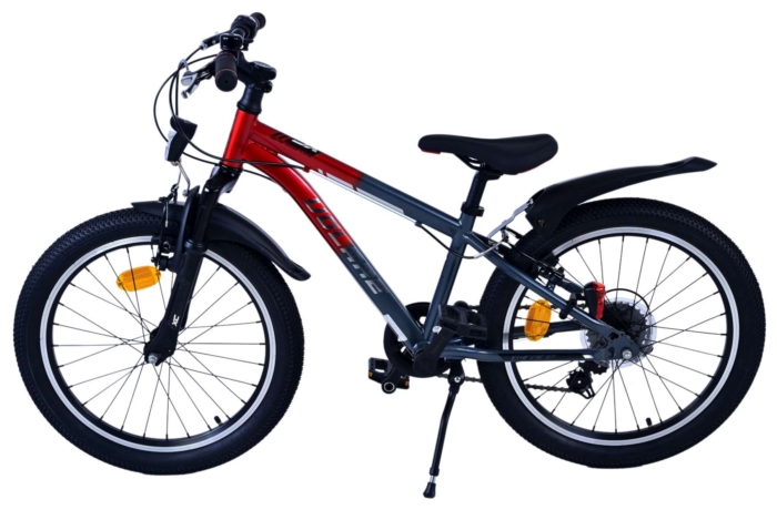 Volare XC Race Kinderfiets - 20 inch - 7 speed - Rood/Grijs - Afbeelding 8