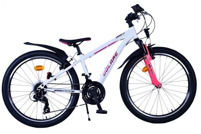 Volare XC Race Kinderfiets - 24 inch - 21 speed - Wit Roze