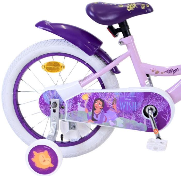 Disney Wish Kinderfiets - Meisjes - 16 inch - Paars - Afbeelding 3