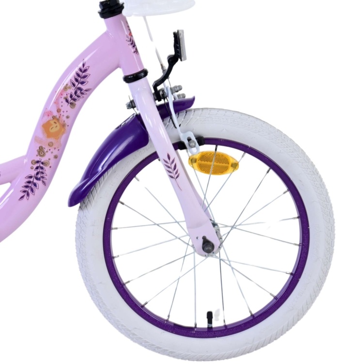 Disney Wish Kinderfiets - Meisjes - 14 inch - Paars - Afbeelding 4