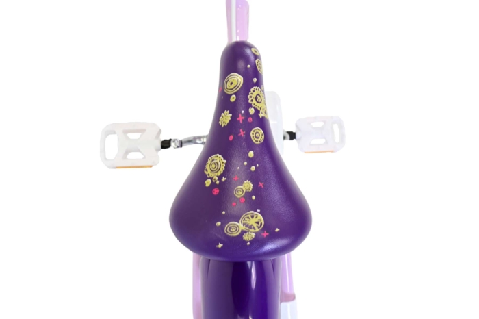 Disney Wish Kinderfiets - Meisjes - 16 inch - Paars - Twee handremmen - Afbeelding 5