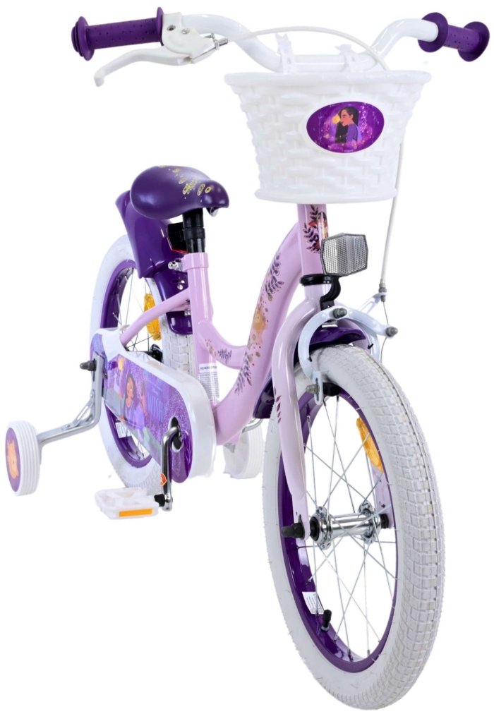 Disney Wish Kinderfiets - Meisjes - 14 inch - Paars - Afbeelding 6