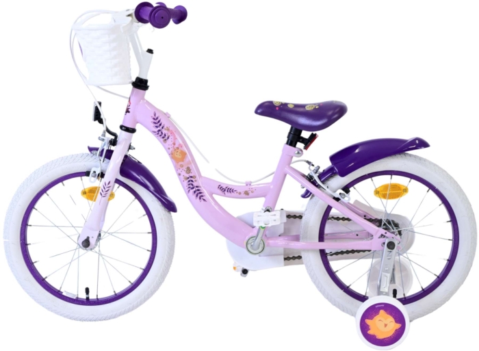 Disney Wish Kinderfiets - Meisjes - 16 inch - Paars - Twee handremmen - Afbeelding 8