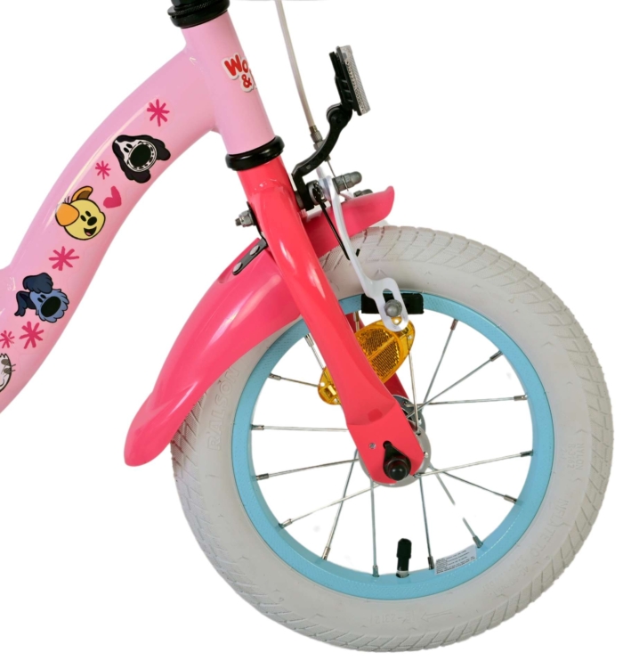 Woezel & Pip Kinderfiets - Meisjes - 12 inch - Roze - Afbeelding 4