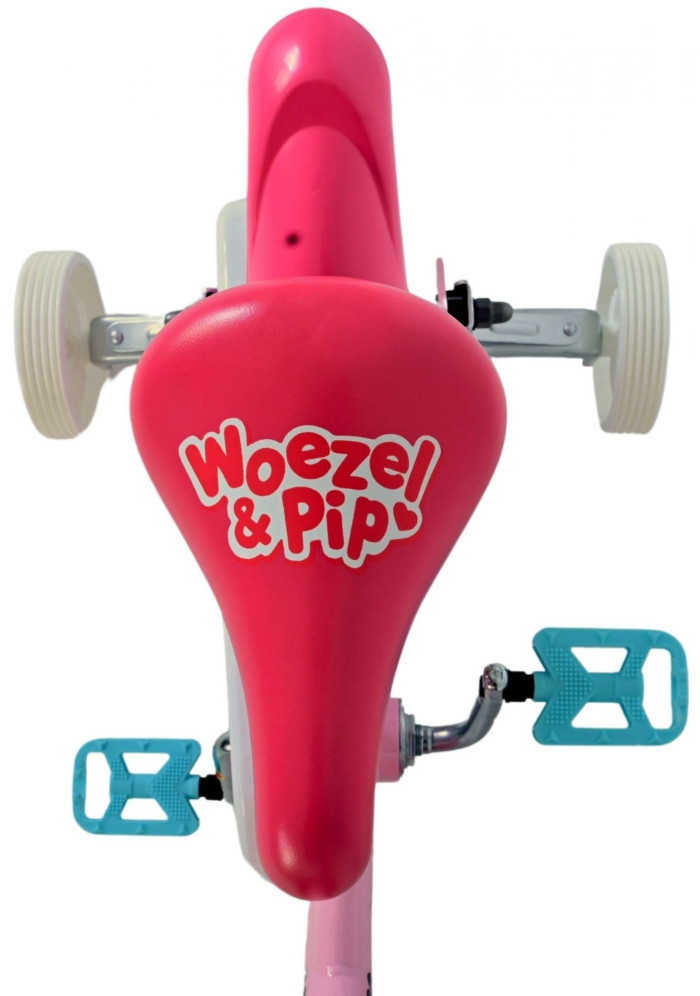 Woezel & Pip Kinderfiets - Meisjes - 12 inch - Roze - Afbeelding 5