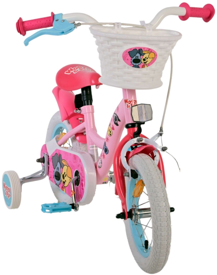 Woezel & Pip Kinderfiets - Meisjes - 12 inch - Roze - Afbeelding 6